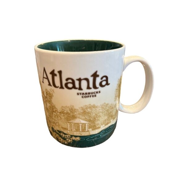 Starbucks Coffee Atlanta Collectible Mug‎ 16oz Coffee Hot Chocolate Tea Cup - Picture 1 of 5